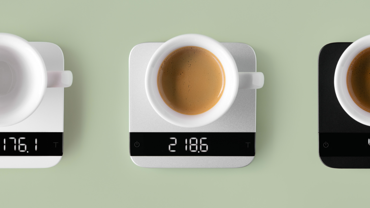 acaia lunar coffee scale lineup