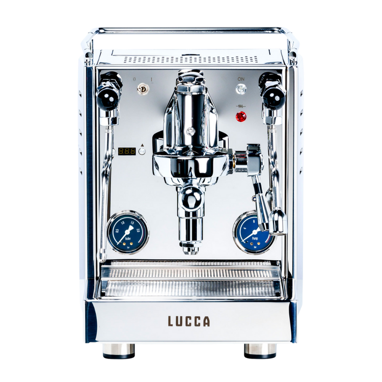 lucca x58 espresso machine front view