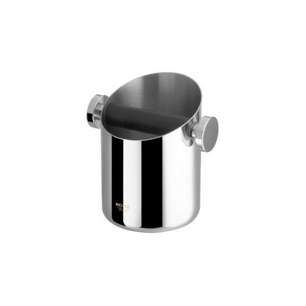 Motta Stainless Steel Knockbox (small) 4.2" - Cliff & Pebble