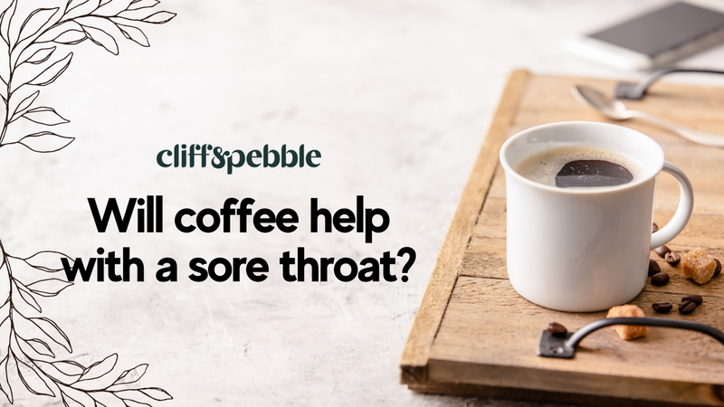 is coffee good for sore throat