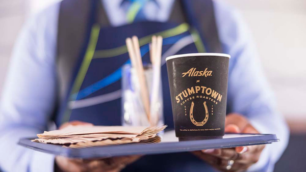 alaska airlines stumptown coffee roasters