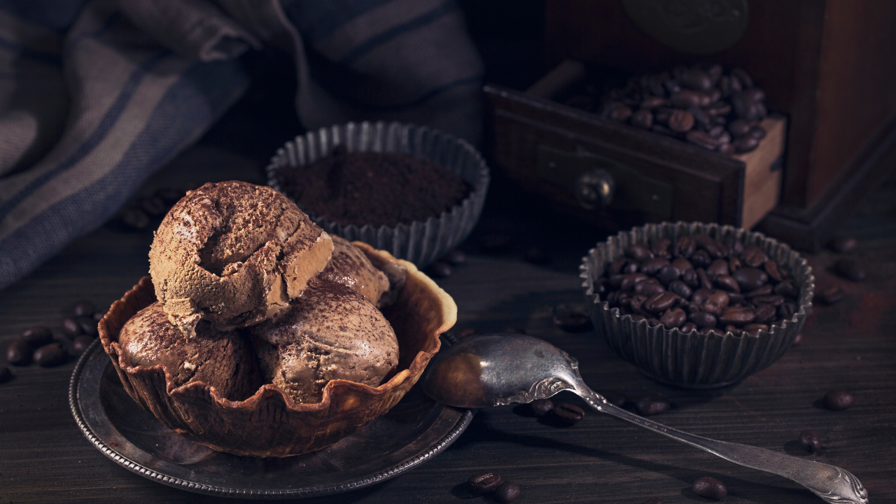 caffeine in coffee ice cream