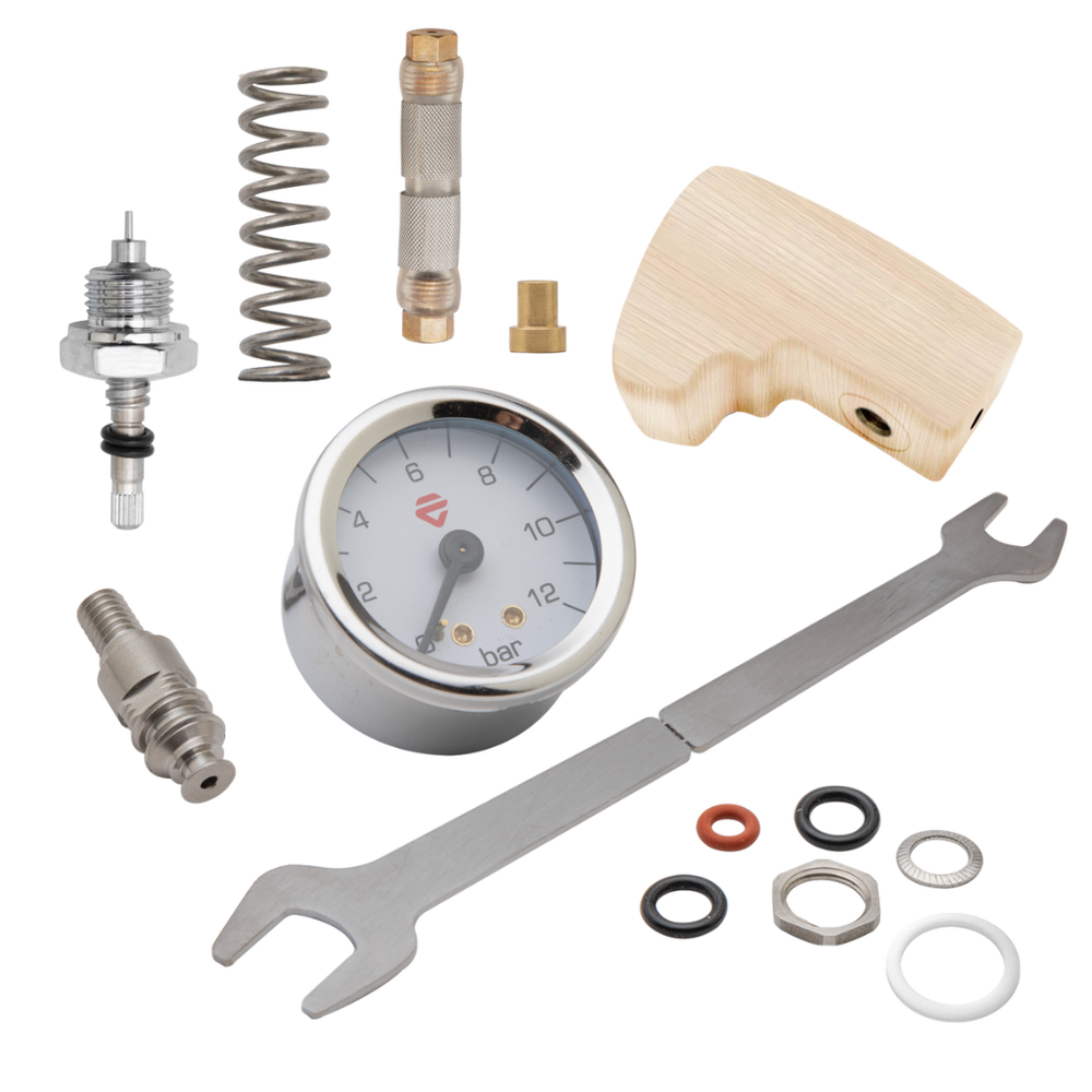 Lelit Mara X Maple Wood Flow Control Module l Cliff & Pebble