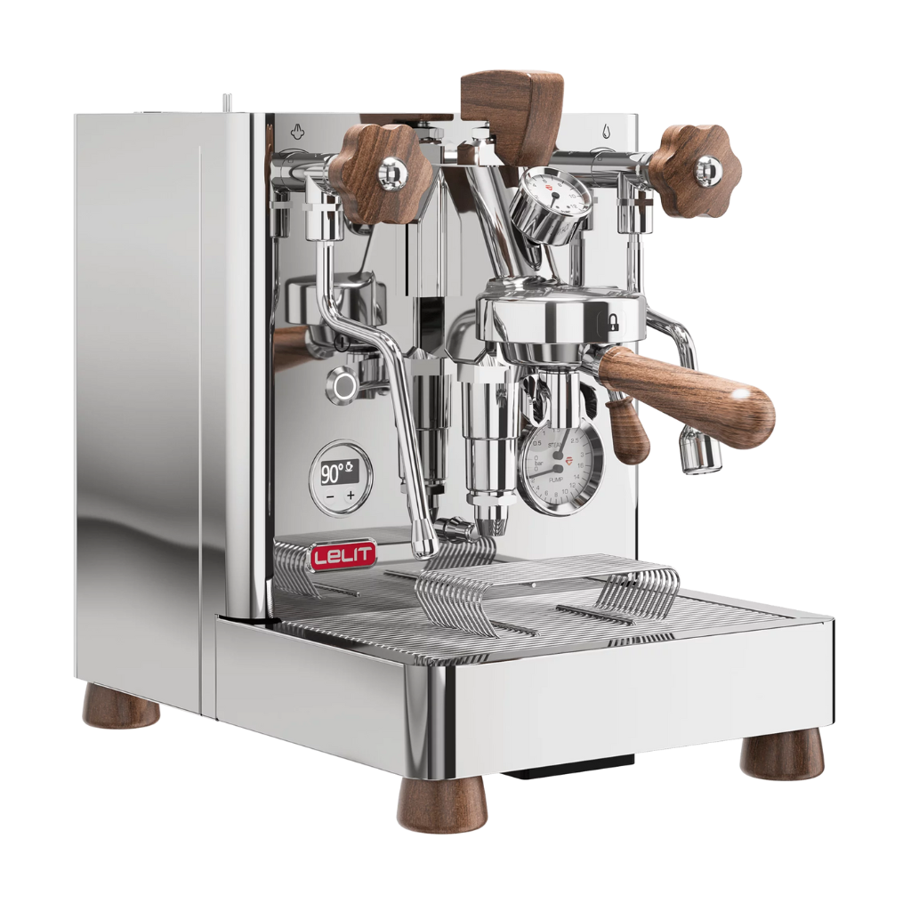 lelit bianca espresso machine stainless steel