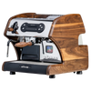 lucca a53 mini walnut espresso machine