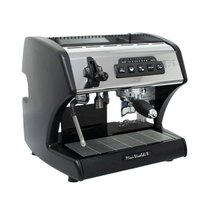 la spaziale s1 mini vivialdi dual boiler espresso machine on counter