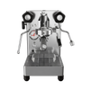Lelit Mara X3 stainless steel espresso machine, front view showing E61-style group head and steam wand
