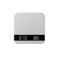 Silver: Acaia Lunar espresso scale in Silver