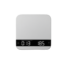 Silver: Acaia Lunar espresso scale in Silver
