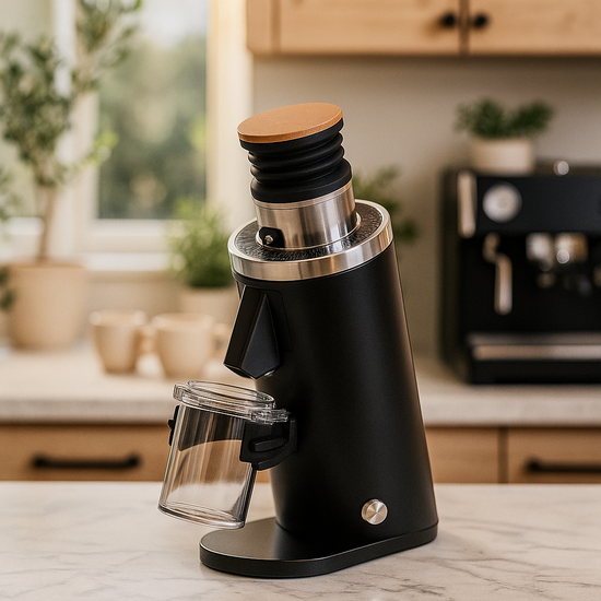 turin df54 in a moder kitchen sitting on a marble countertop