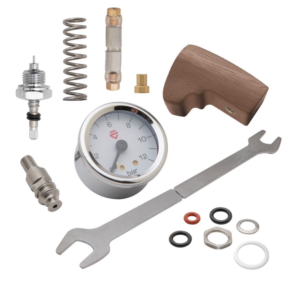 Lelit Mara X Walnut Wood Flow Control Module l Cliff & Pebble