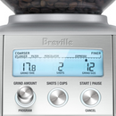breville smart grinder pro coffee grinder control closeup
