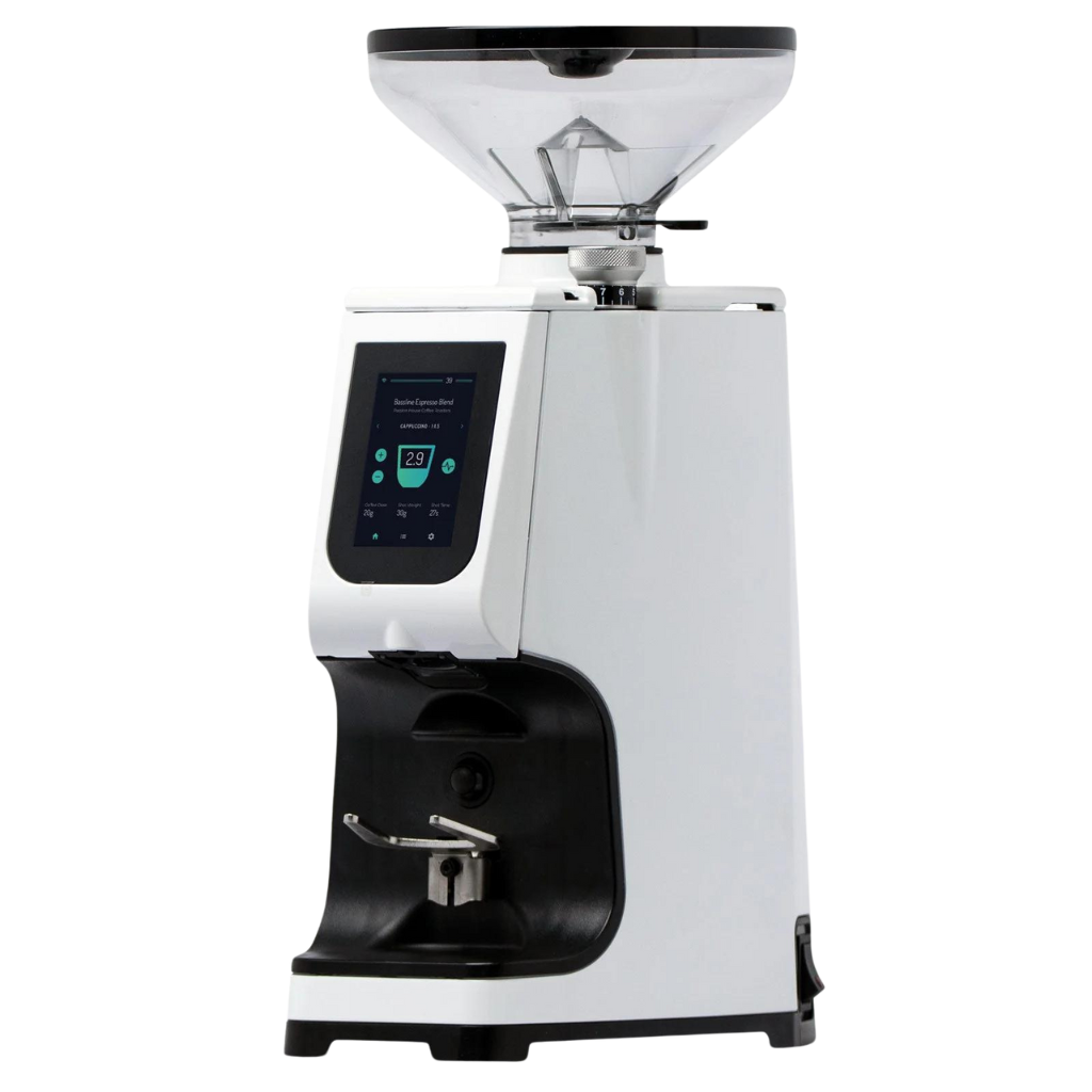 lucca atom 75 espresso grinder white