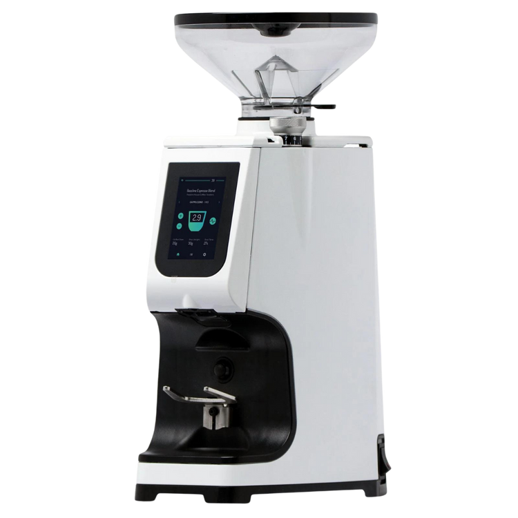 lucca atom 75 espresso grinder white