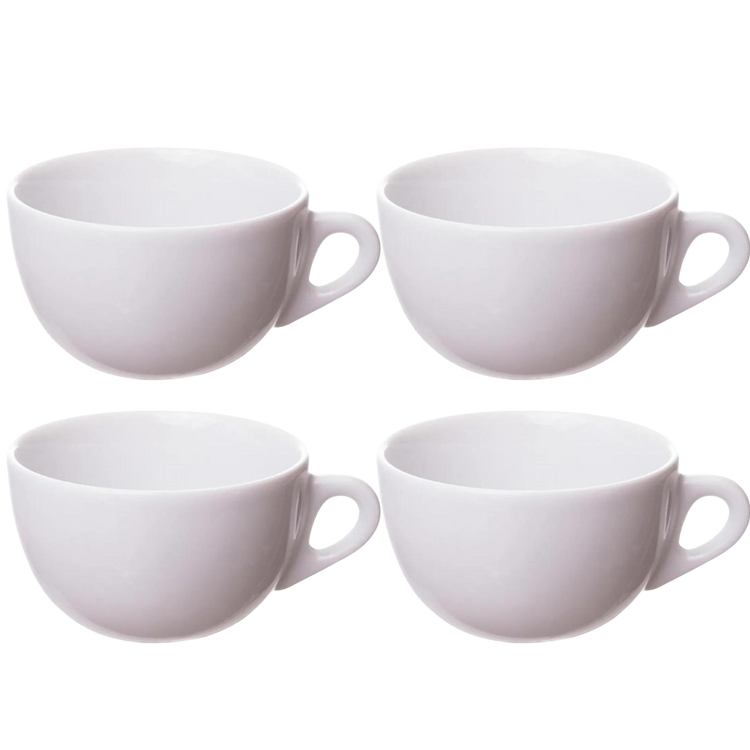 ancap verona latte cup white four