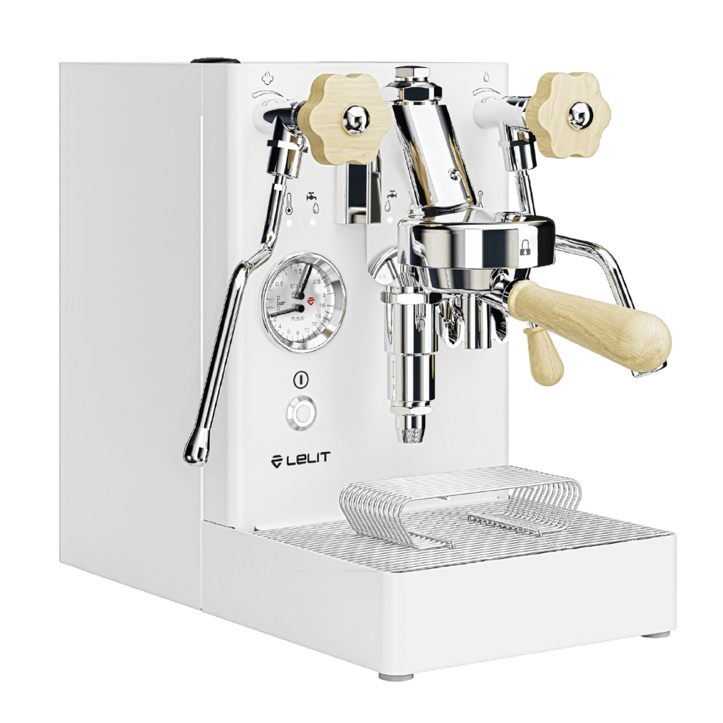 lelit mara x v2 espresso machine white