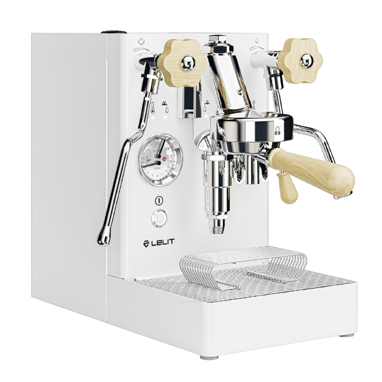 lelit mara x v2 espresso machine white