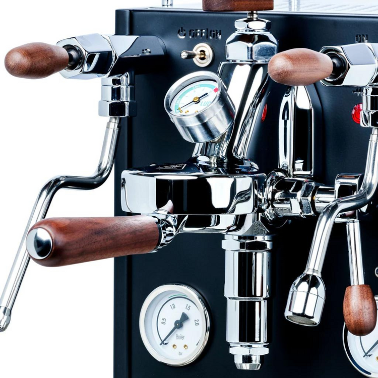 lucca x58 espresso machine with flow control controls
