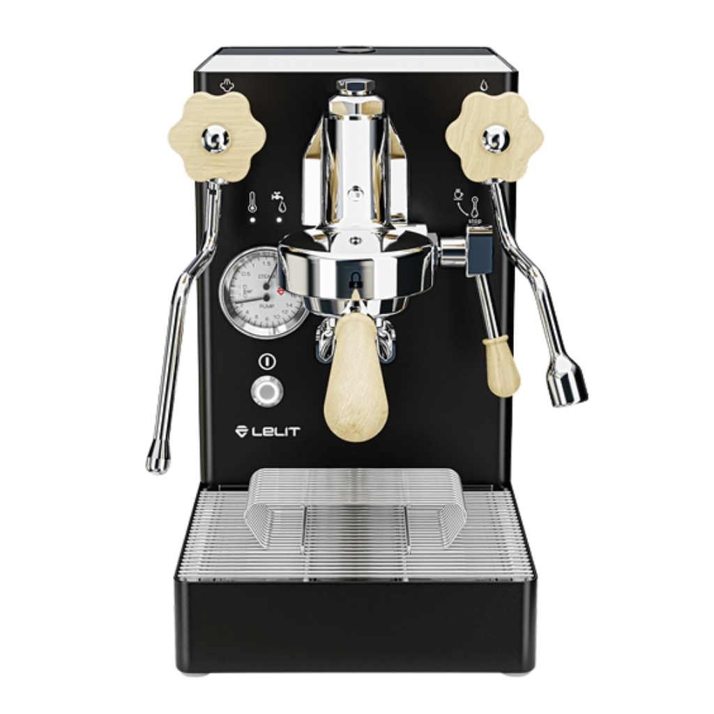 lelit mara x v2 espresso machine black front