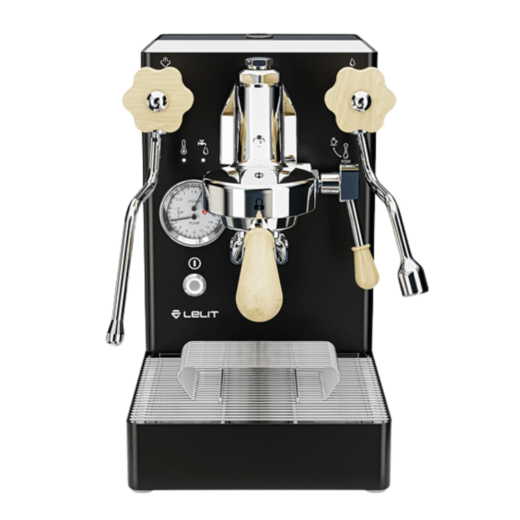 lelit mara x v2 espresso machine black front