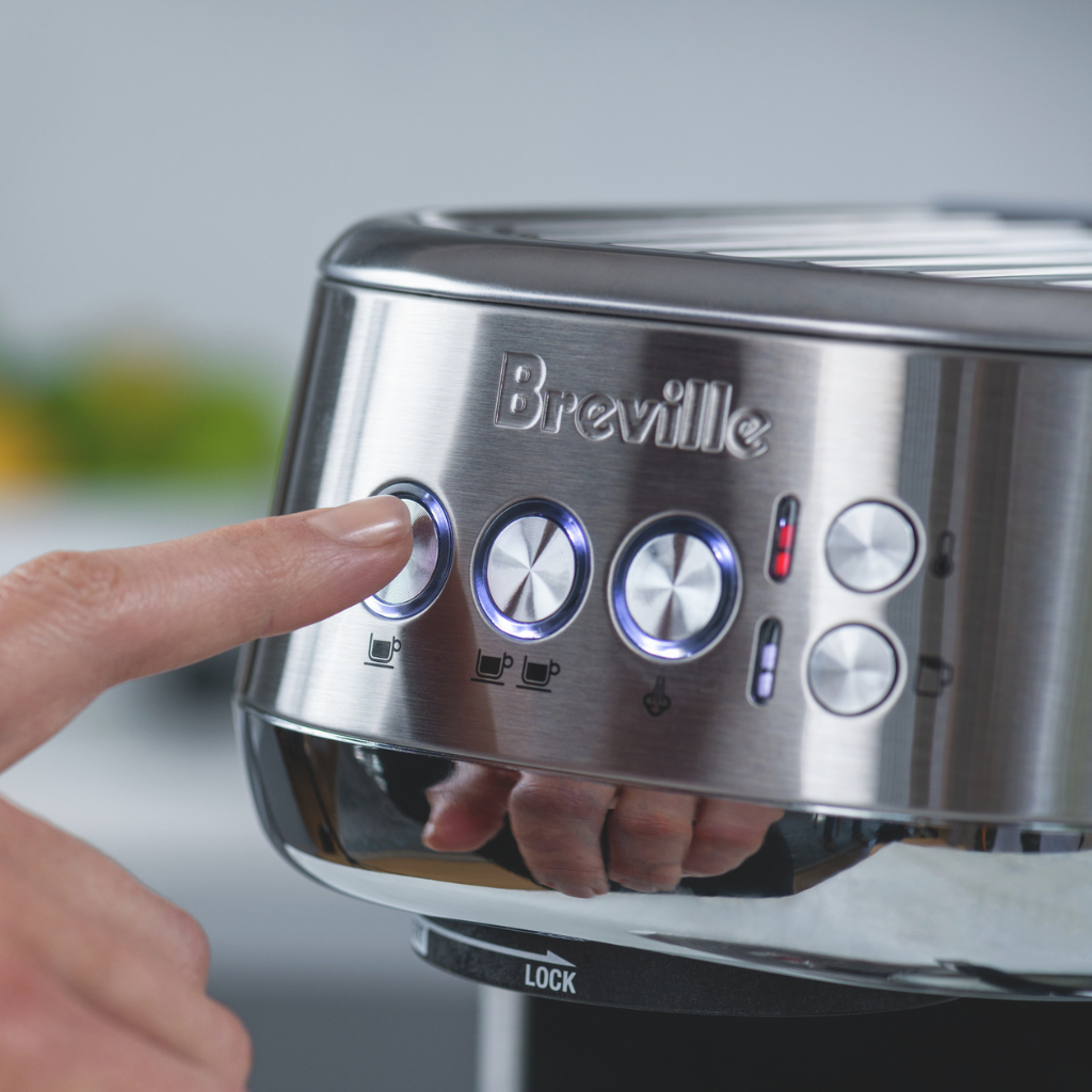 breville bambino plus interface