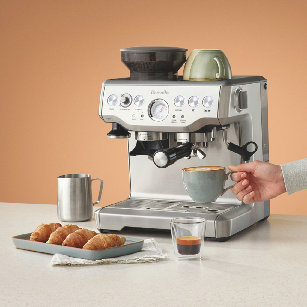 Bes870xl shop espresso machine