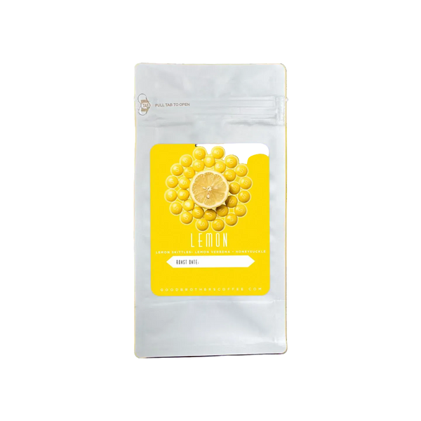 Good Brothers Coffee Lemon Colombia Caturra coffee bag