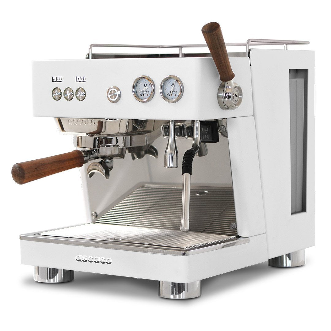 ascaso baby t espresso machine white hero image