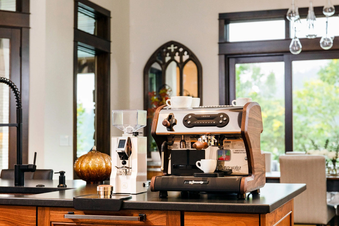 lucca espresso machine setup