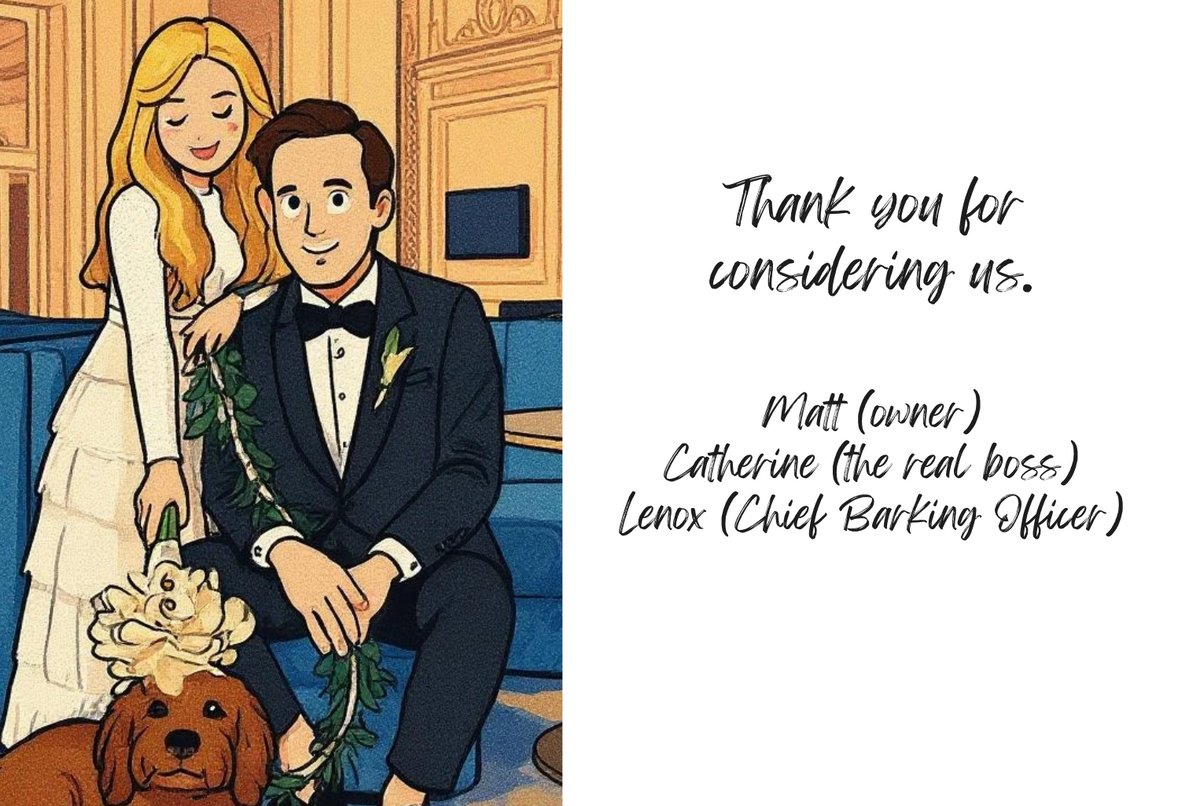 The family behind Cliff & Pebble
