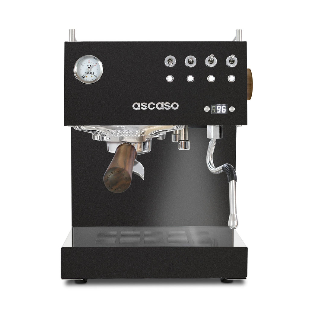 ascaso steel duo espresso machine black