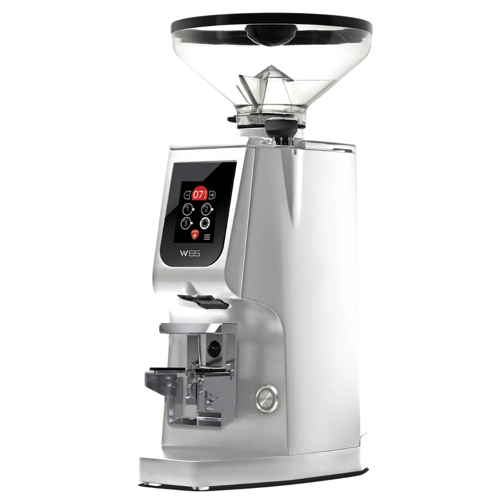 eureka atom 65 w coffee grinder chrome