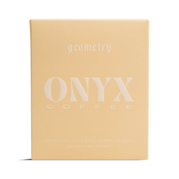Onyx Coffee Geometry coffee bag