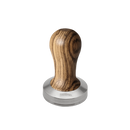 lelit 58mm zebrano wood tamper