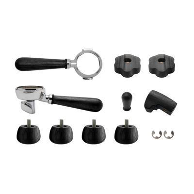 lelit bianca black wood accents