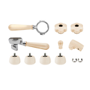 lelit bianca maple wood accents