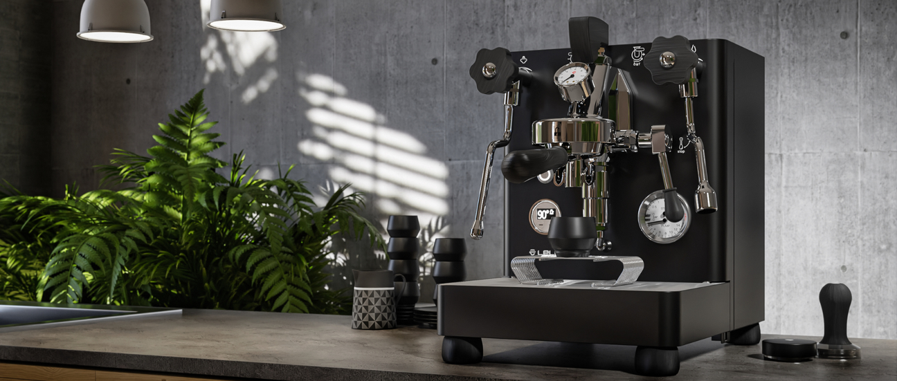 lelit bianca black espresso machine