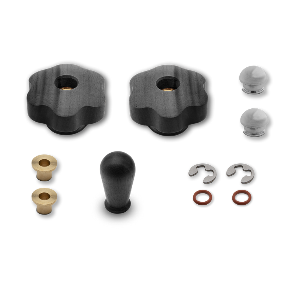 Lelit Mara X Black Wood Accent Upgrade Kit l Cliff & Pebble