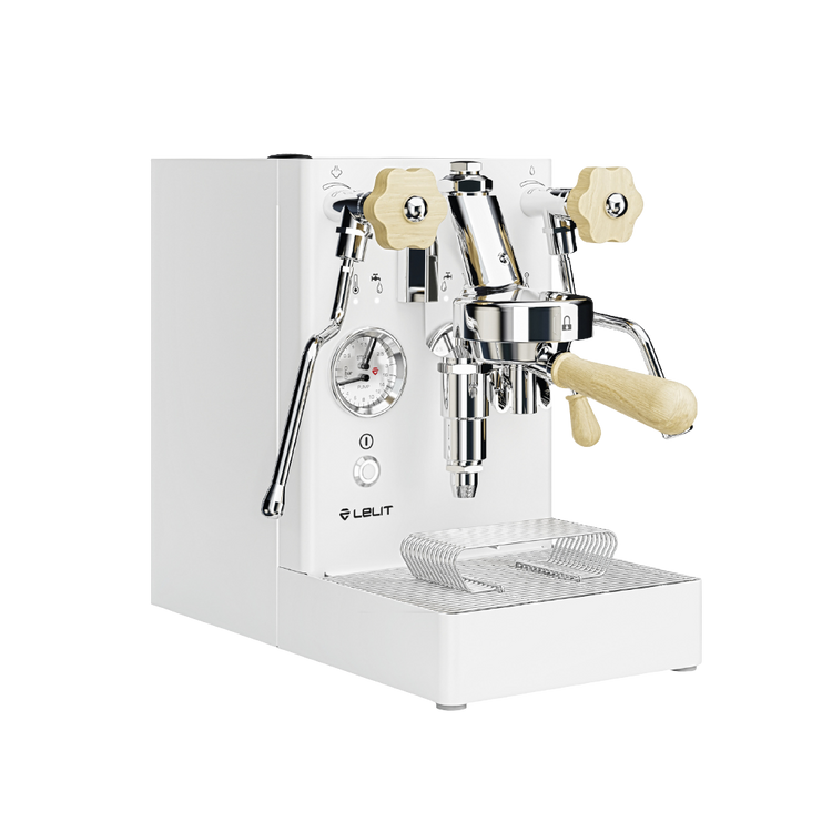 lelit mara x white espresso machine