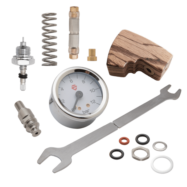 Lelit Mara X Zebrano Wood Flow Control Module l Cliff & Pebble