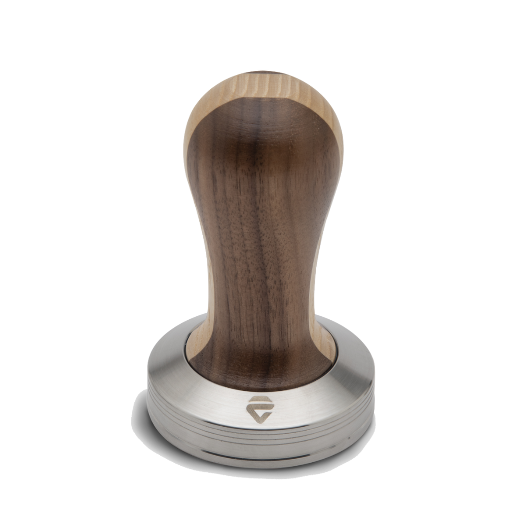 lelit wood tamper with metal base