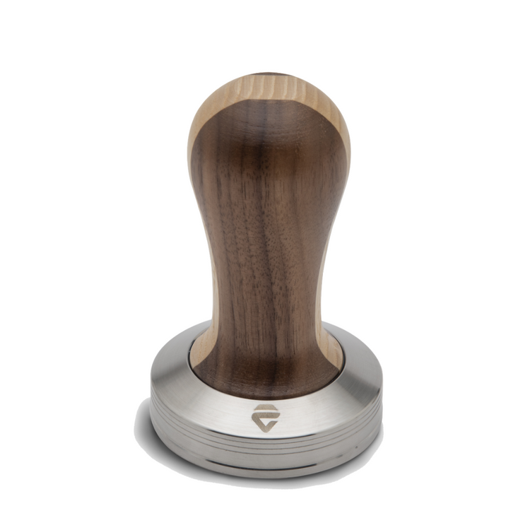 lelit wood tamper with metal base