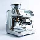 walnut tamp in breville machine