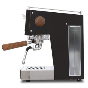 ascaso steel uno espresso machine black side view