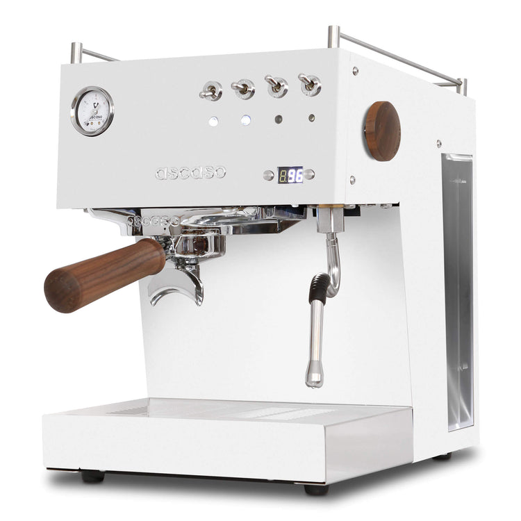 ascaso steel uno espresso machine white front