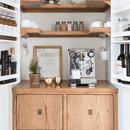 far away view of the rocket espresso appartamento in a coffee bar at home