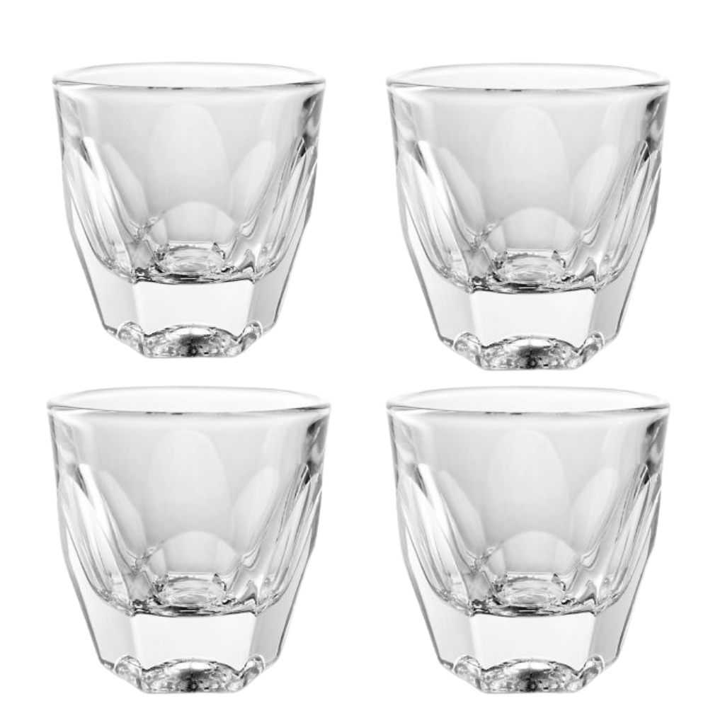 Vero Cappuccino Glass, Clear