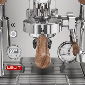 lelit bianca espresso machine stainless steel group head