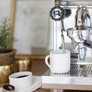 close up view of the rocket espresso appartamento wand for steaming milk