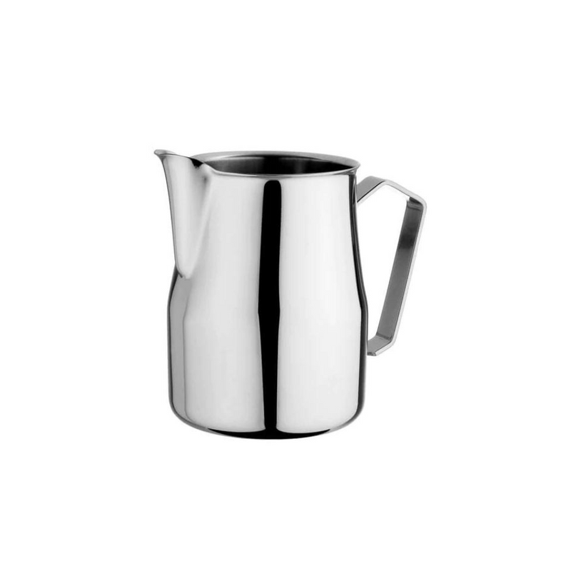 Motta Stainless Steel Milk Steaming Pitcher - 4 Sizes - Cliff & Pebble